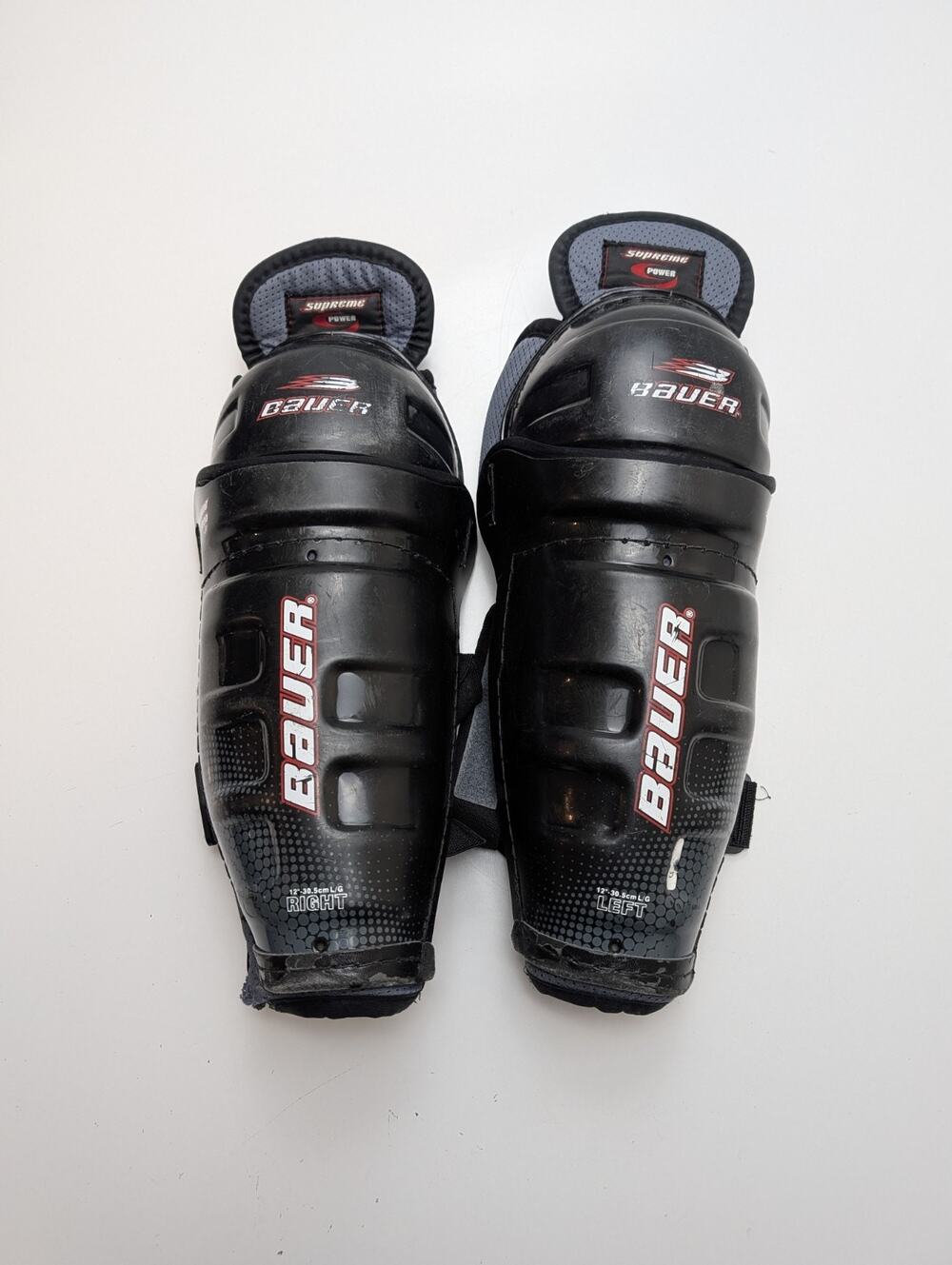 Bauer Supreme Shin Guards Youth 12" 30.5cm L/G